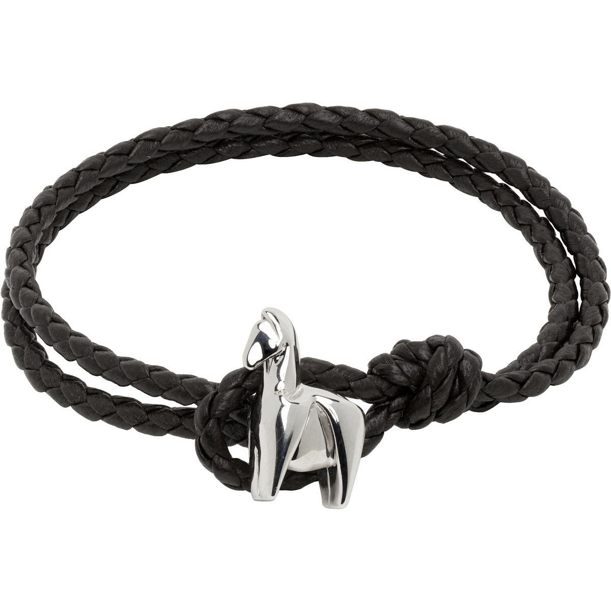 Bottega Veneta Cavallo Leather Bracelet
