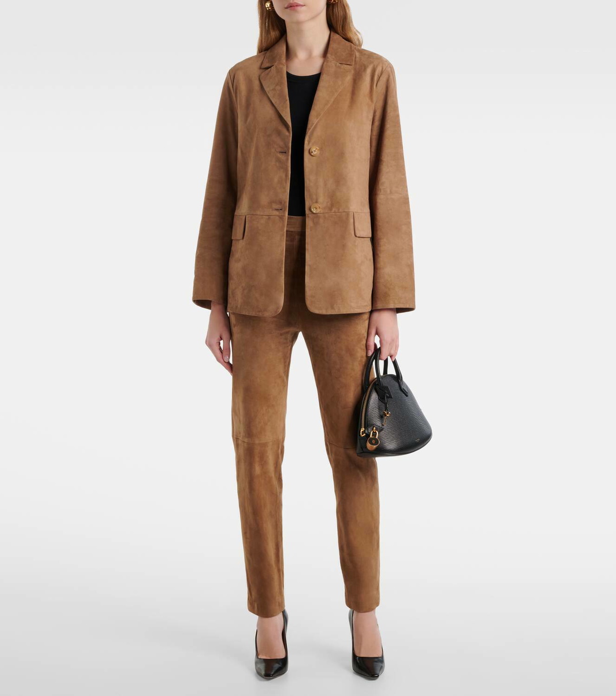 ☆’S Max Mara☆直営店買付☆エレガントSuede Jacket/PRIMULA S Max Mara Primula suede blazer S Max Mara