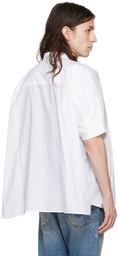 R13 White Oversized Shirt