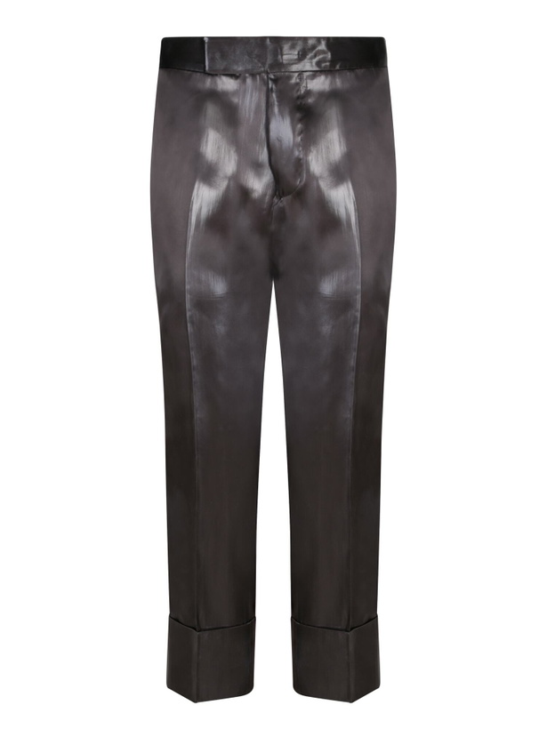 Photo: Sapio Black Fluid Twill Trousers