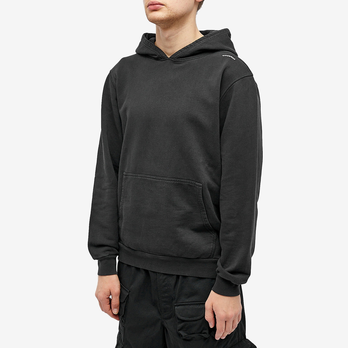 AFFXWRKS Men's WRKS Hoodie in Washed Black