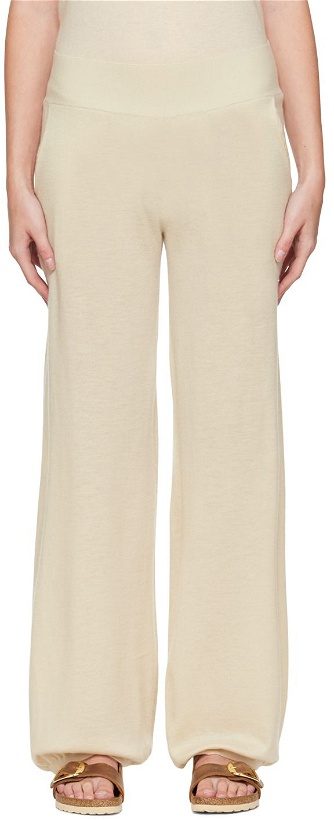 Photo: Frenckenberger Off-White Cashmere Lounge Pants