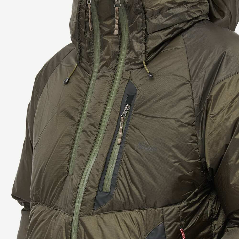 Nanga Men's Aurora Light Down Jacket in Khaki Nanga