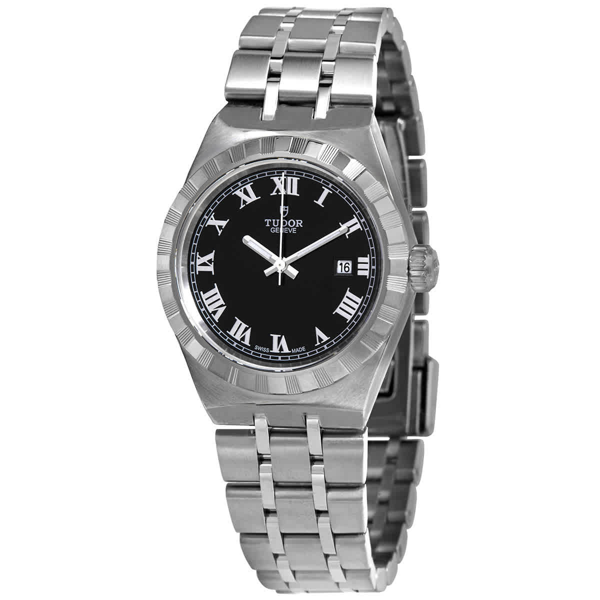 Tudor Royal Automatic Black Dial Stainless Steel Ladies Watch M28300-0003