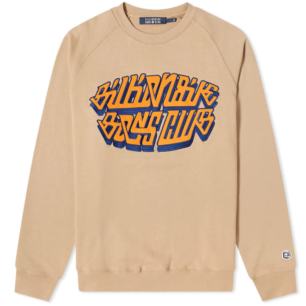 Billionaire Boys Club Applique Logo Crew Sweat Billionaire Boys Club