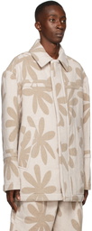 Jacquemus Taupe La Montagne 'Le Manteau Montagne' Coat