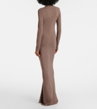 Mugler Jersey gown