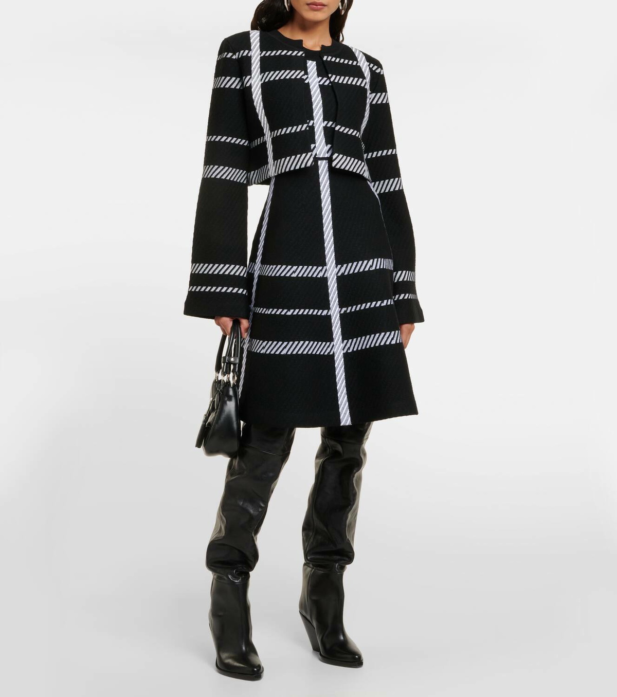 Dorothee Schumacher Checked midi dress
