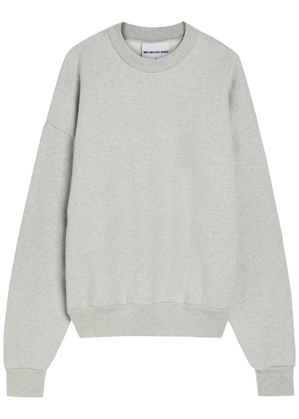 Photo: Mki Miyuki Zoku Superweight Cotton Sweatshirt Grey