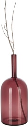 Nate Cotterman Purple Small Flat Bottom Balloon Vase