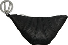 LEMAIRE Black Mini Croissant Keychain