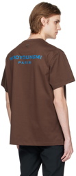 Wooyoungmi Brown Patch T-Shirt