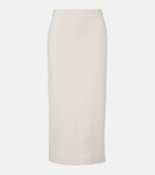 'S Max Mara Cadmio cotton-blend jersey pencil skirt