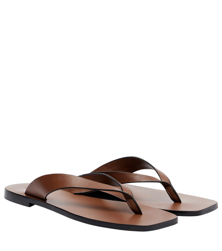 Photo: A.Emery Kinto leather thong sandals