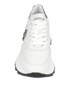Roberto Cavalli Womens Sneakers in White