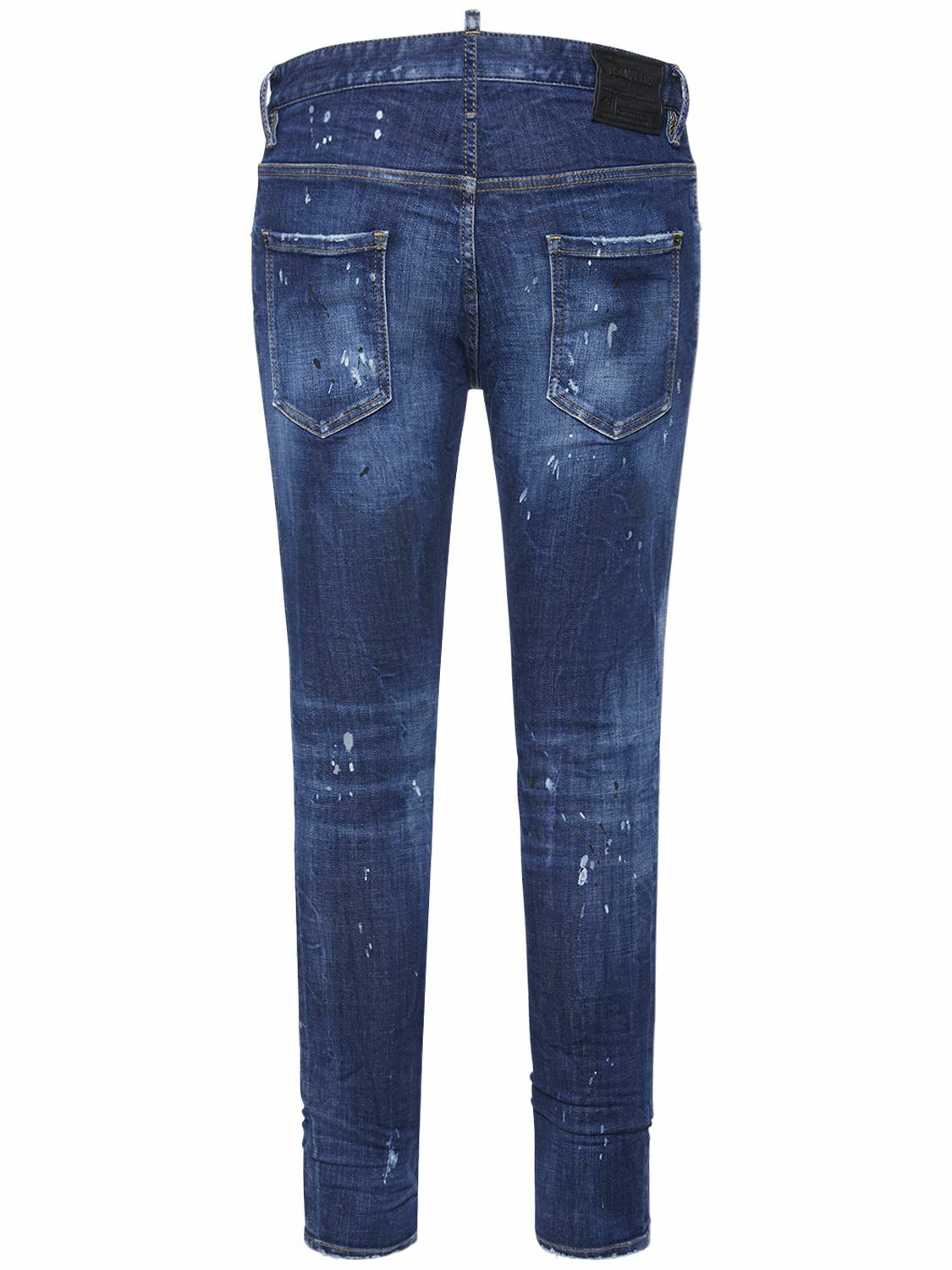 DSQUARED2 - Super Twinky Stretch Cotton Denim Jeans