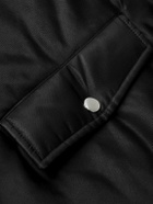 The Frankie Shop - Astra Satin-Twill Bomber Jacket - Black