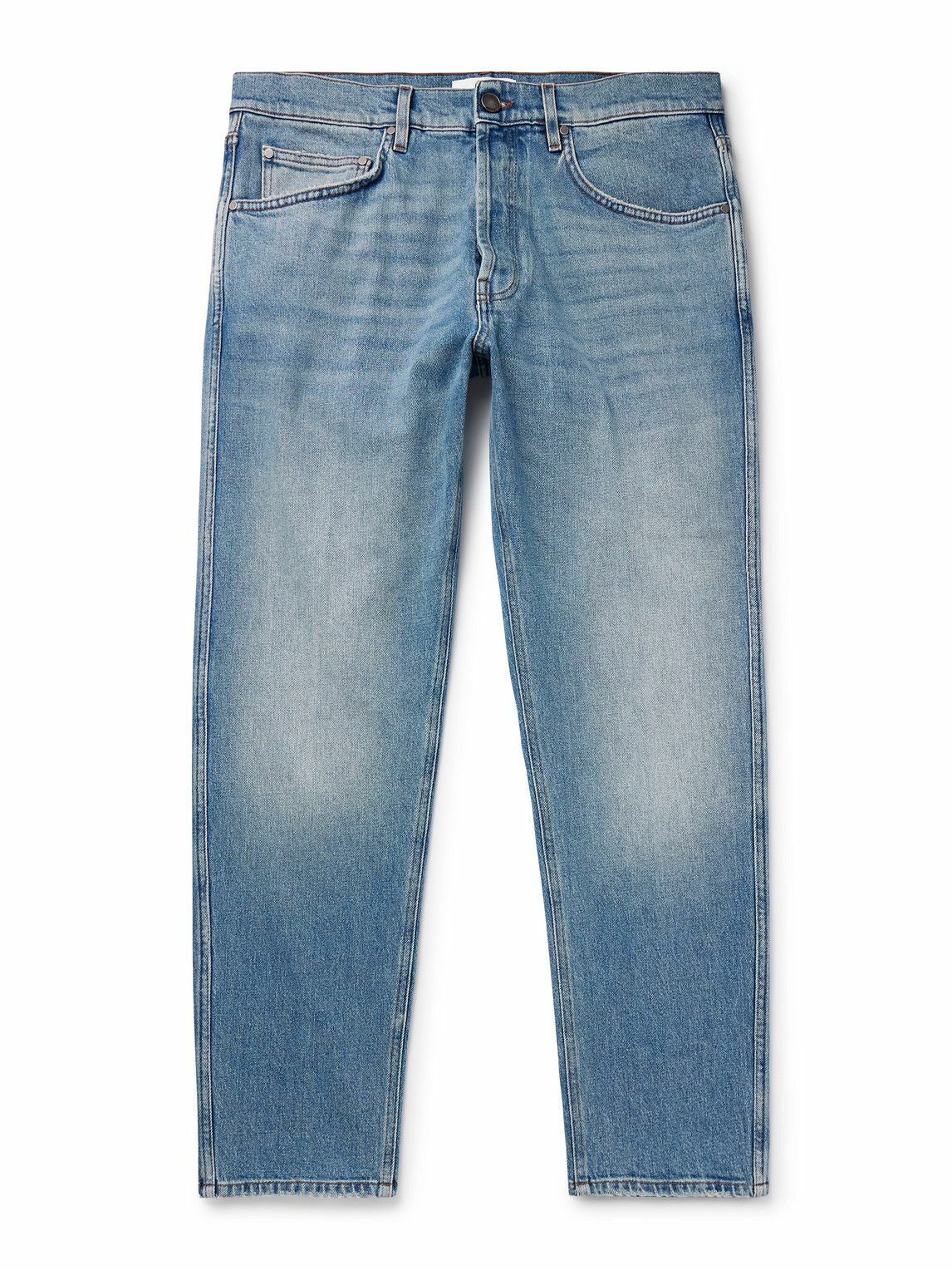 Lardini - Slim-Fit Straight-Leg Jeans - Blue