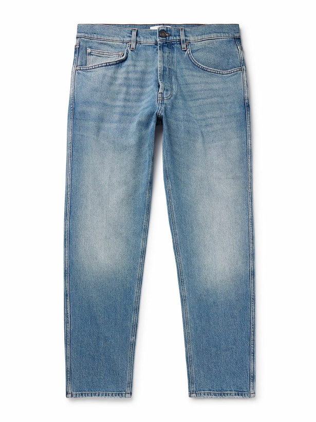 Photo: Lardini - Slim-Fit Straight-Leg Jeans - Blue