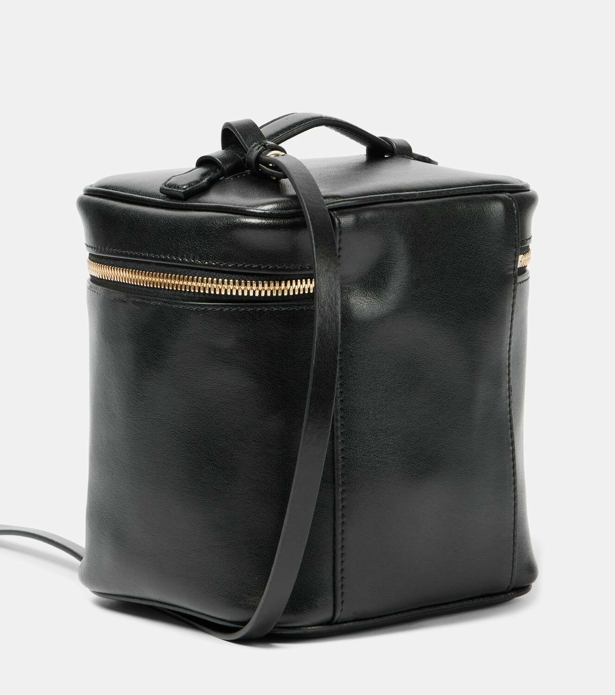 【Victoria Beckham】 Vanity Cubeレザーショルダーバッグ Victoria Beckham Vanity Cube leather shoulder bag Victoria