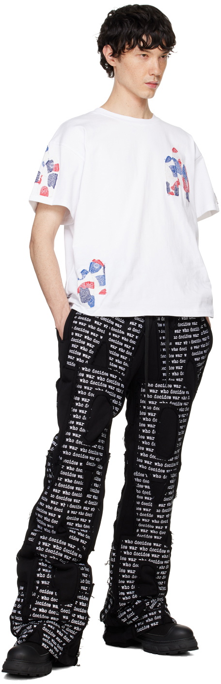 Who Decides War Black WDW Overlay Sweatpants