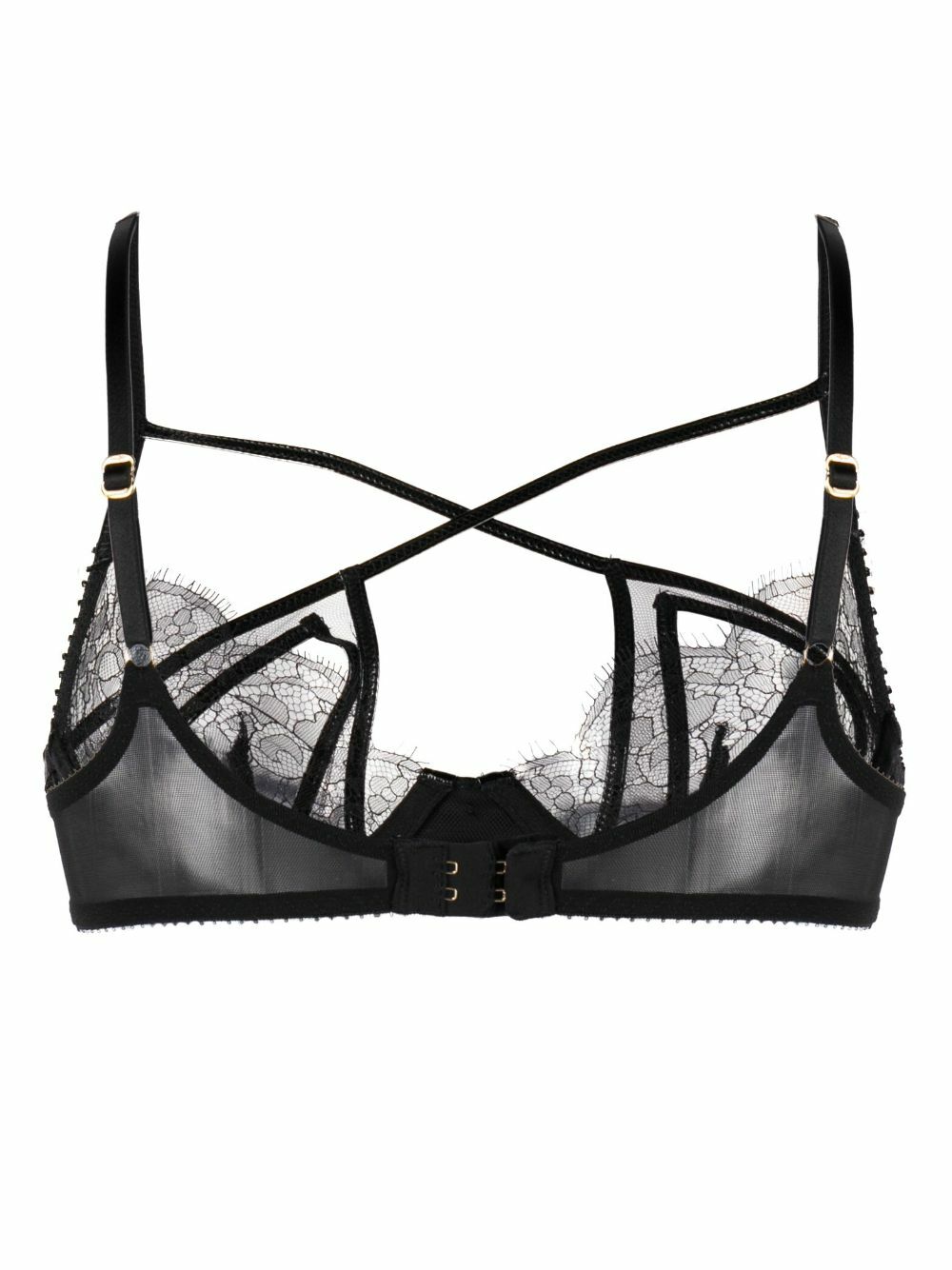 Agent Provocateur Black Foxie Underwired Lace Bra Agent Provocateur
