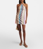 Missoni Zigzag open-back minidress