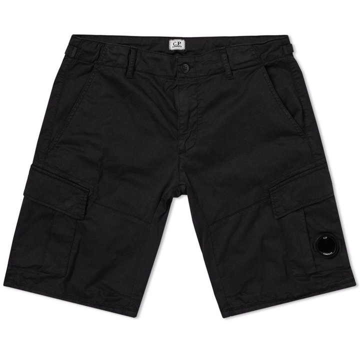 Photo: C.P. Company Garment Dyed Lens Short Black