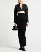 Rick Owens Womens Maxi skirt in Black