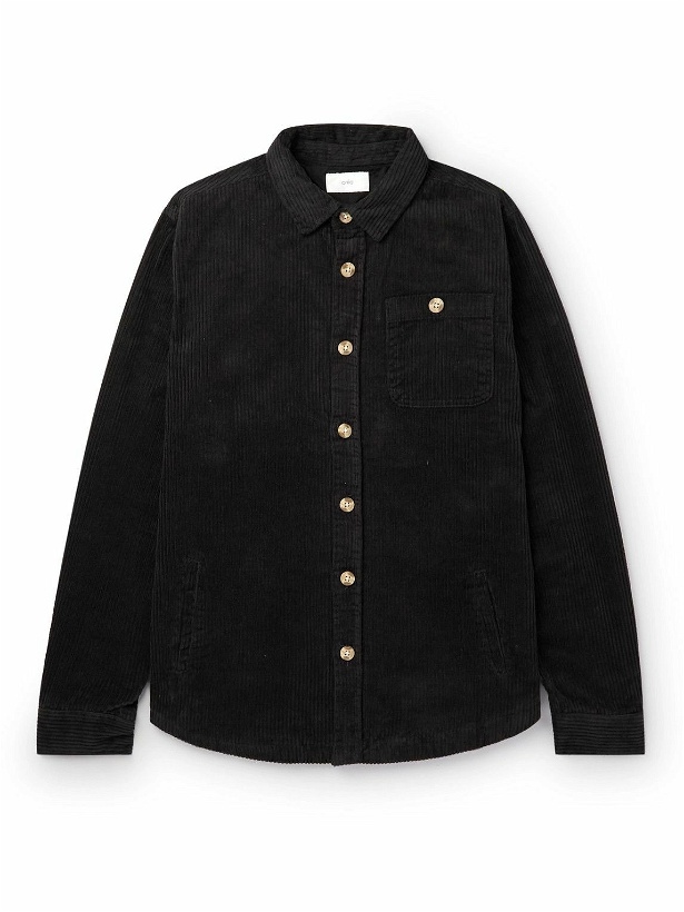 Photo: Onia - Jumbo Cotton-Corduroy Shirt Jacket - Black