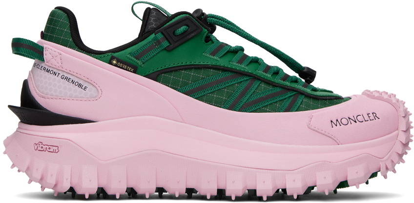 【関税負担無】Moncler TRAILGRIP SNEAKERS ピンク Moncler Women's' Trailgrip Low Top Sneakers in Pink | LN-CC®