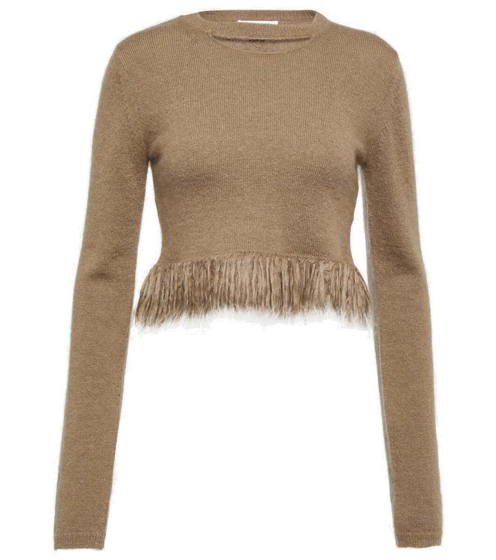 Photo: JW Anderson Tassel-trimmed mohair-blend sweater