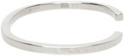 MM6 Maison Margiela Silver Cuff Bracelet