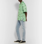 Acne Studios - Simon Camp-Collar Floral-Print Twill Shirt - Green