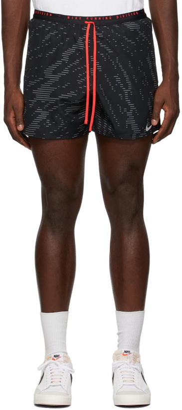 Photo: Nike Black Dri-FIT Run Division Flex Stride Shorts