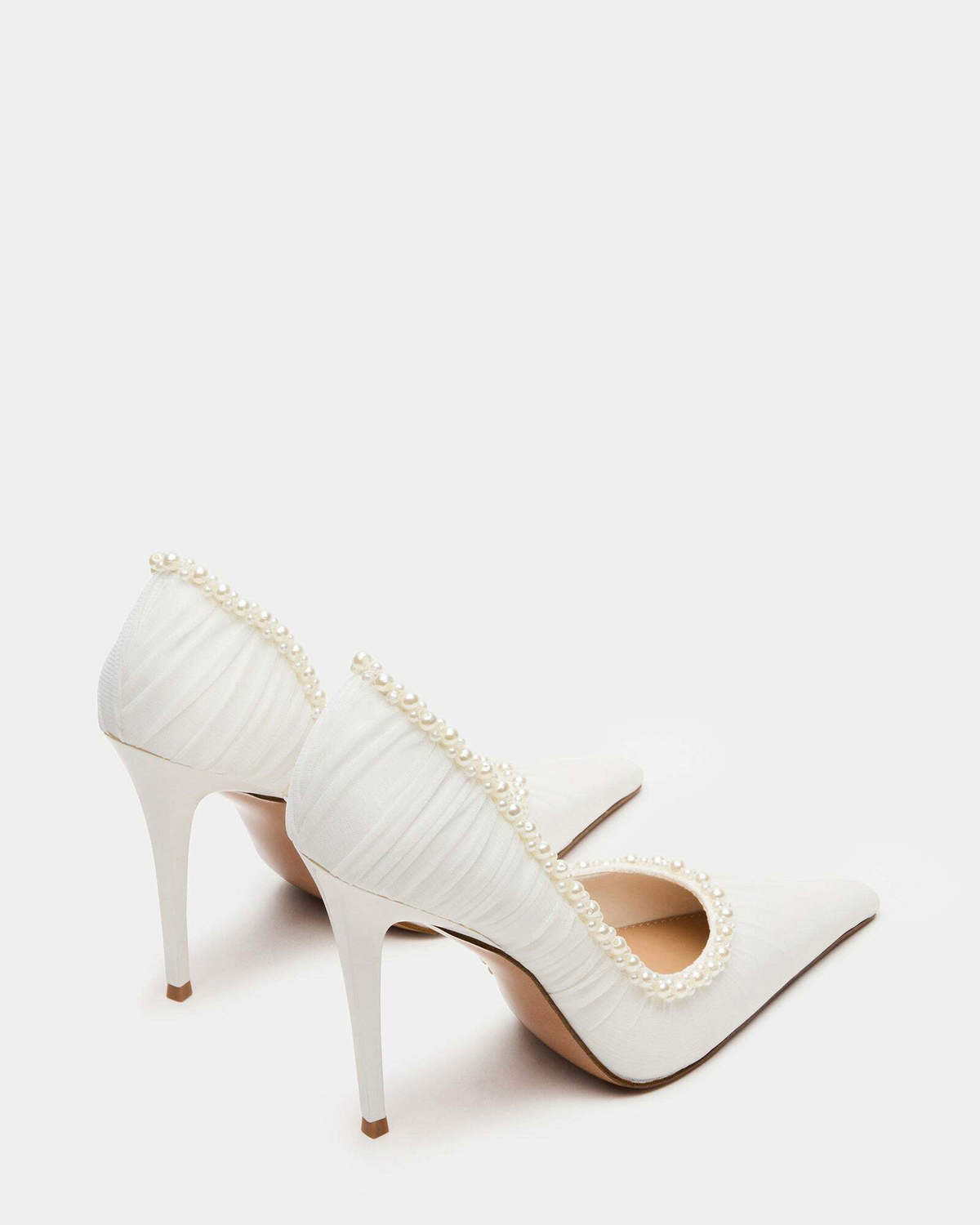 Steve Madden Elegant-P Heels in Natural