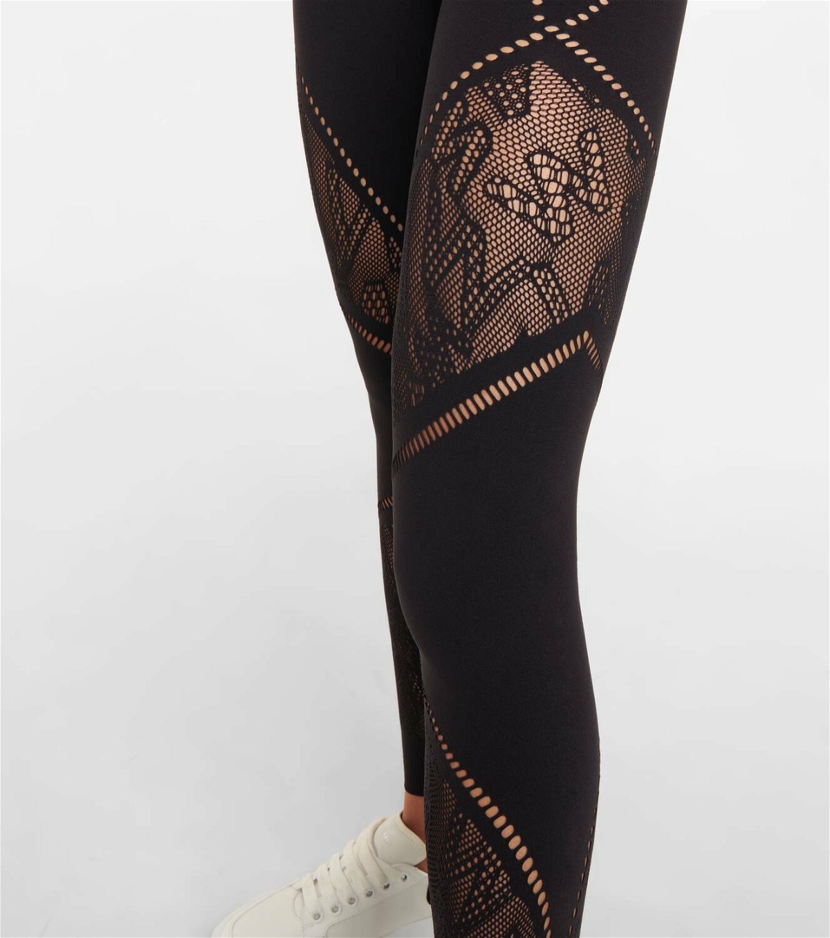 Womens Wolford black Aurora Monogram Leggings
