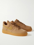 Nike - Air Force 1 '07 WB Suede Sneakers - Brown