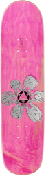 Welcome Skateboards Pink Hooter Shooter Skateboard Deck