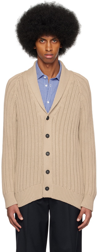 Photo: Massimo Alba Beige Steve Cardigan