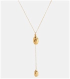 Alighieri - Luna Rocks 24kt gold-plated bronze necklace