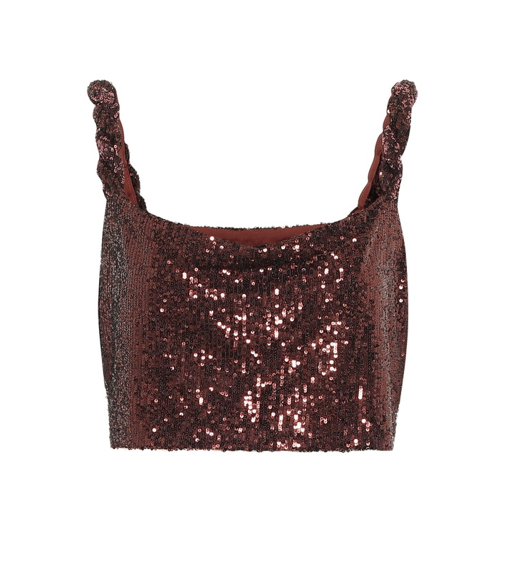 Photo: Balmain - Sequined bralette