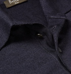 Berluti - Wool Polo Shirt - Men - Midnight blue