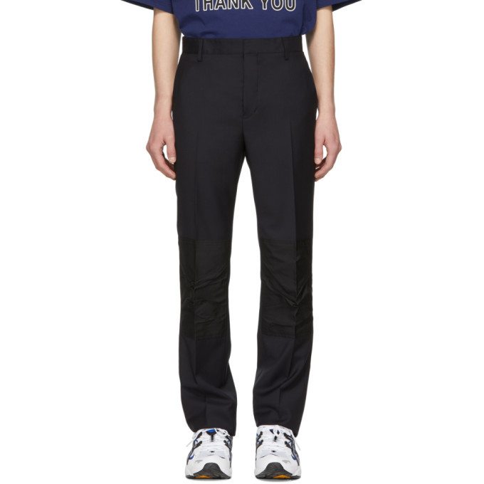 Photo: Lanvin Navy Skinny Trousers