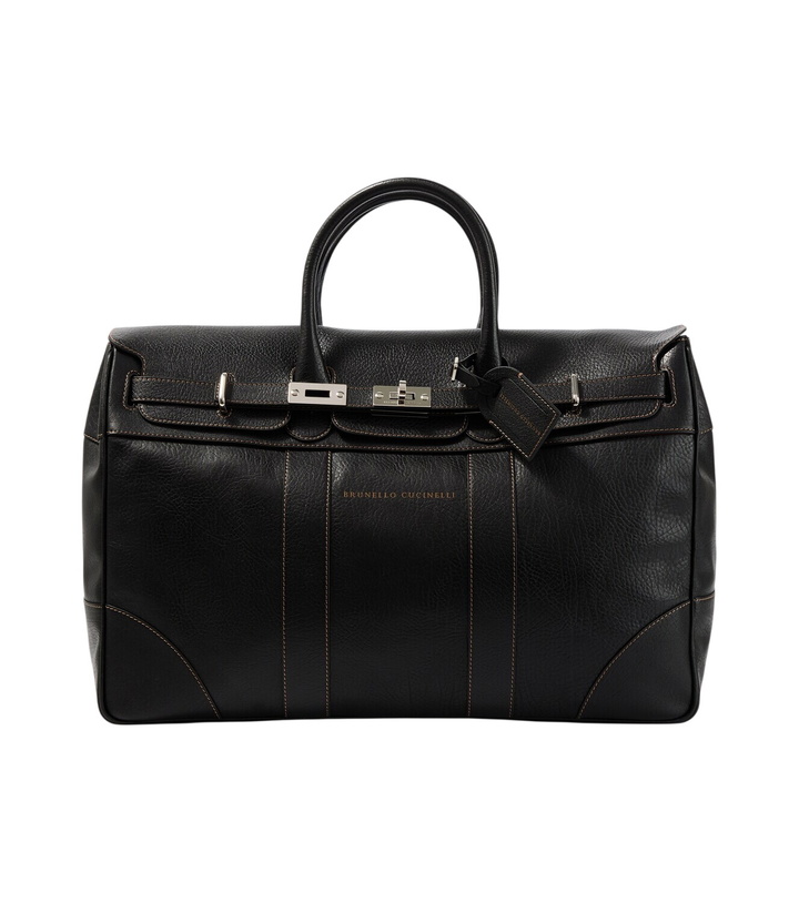 Photo: Brunello Cucinelli Leather tote bag