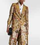 Dries Van Noten Richy jacquard brocade coat