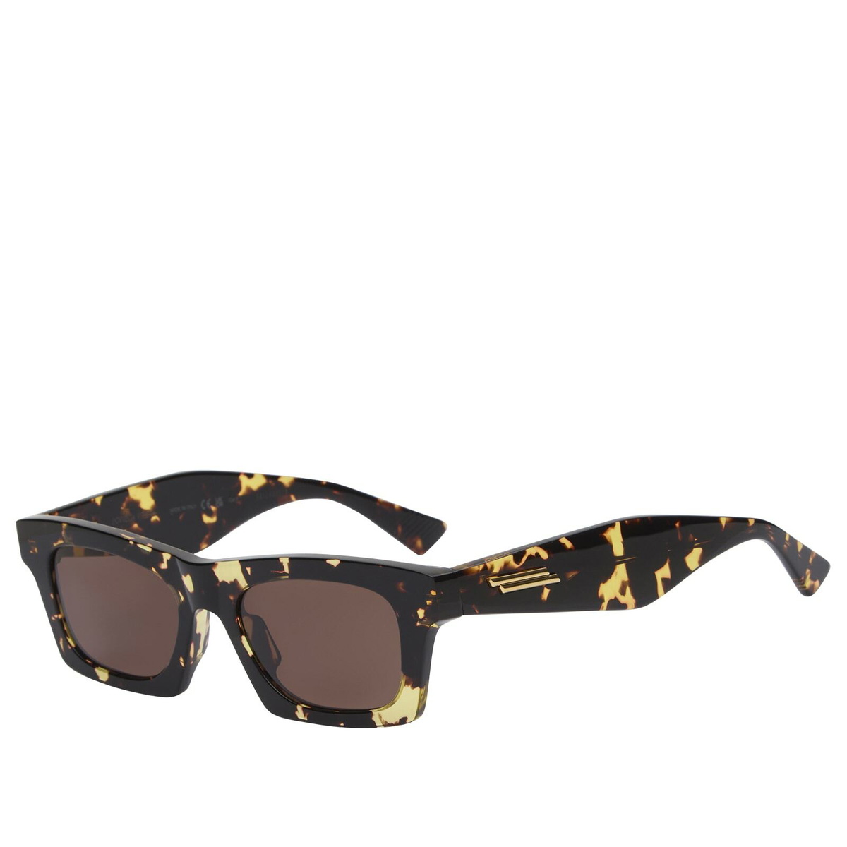 Bottega Veneta Eyewear Bottega Veneta BV1457S Sunglasses in Havana/Brown 