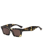 Bottega Veneta Eyewear Bottega Veneta BV1457S Sunglasses in Havana/Brown 
