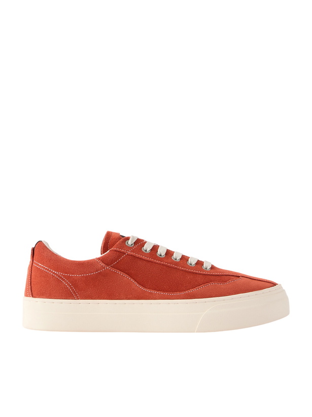 Photo: Omni - Dellow Suede Sneakers - Red