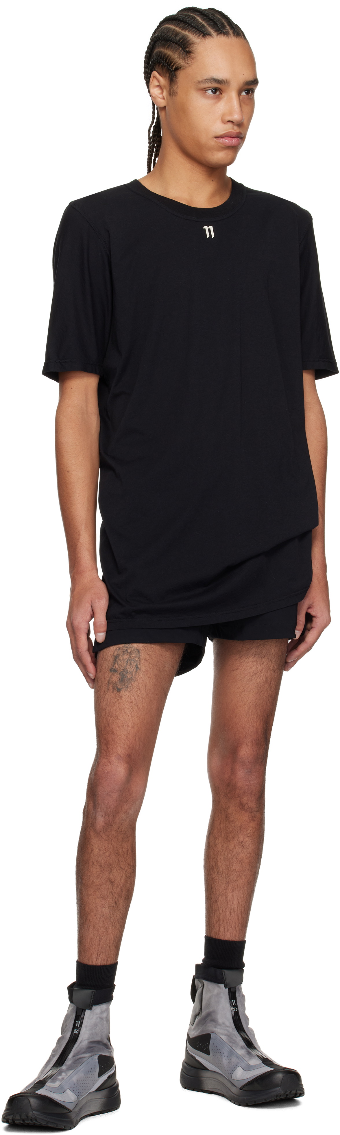 11 by Boris Bidjan Saberi Black TS5 T-shirt